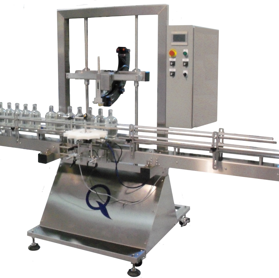 Semi-Automatic Full Frame Bottle Corker for Distilled Spirits